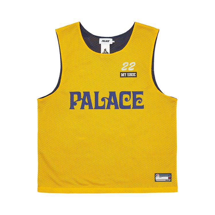 Palace Mesh Practice Vest 'Navy/Yellow'