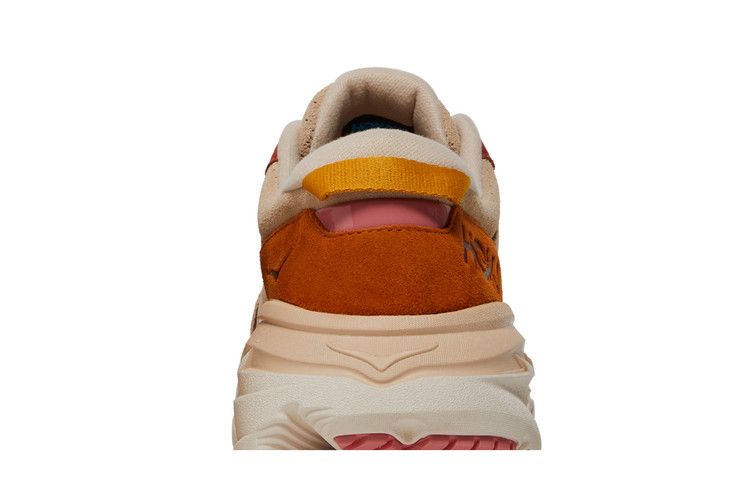 Hoka Bondi L Suede Shifting Sand