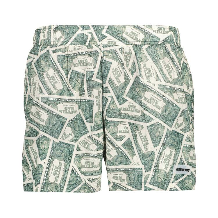 Buy Vetements Million Dollar Swim Shorts 'Green' - MA53SW400M GREE