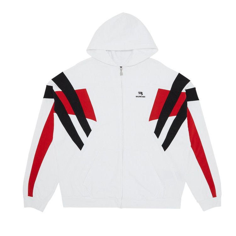 Balenciaga Tracksuit Hoodie White/Black