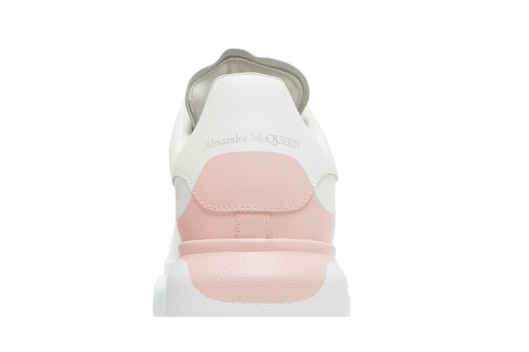 Alexander Mcqueen Wmns Oversized Sneaker 'drop Heel Counter Print - White Rose'