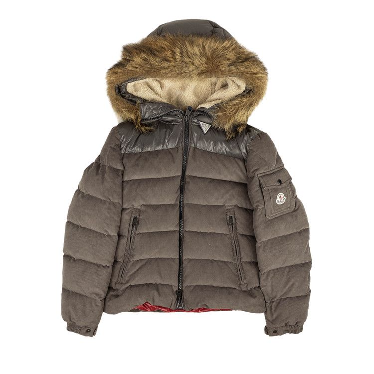 Buy Moncler Corduroy Rivas Guibbotto Down Jacket 'Grey