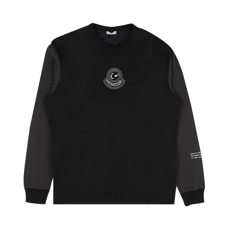 Buy Moncler x Fragment Long-Sleeve T-Shirt 'Black