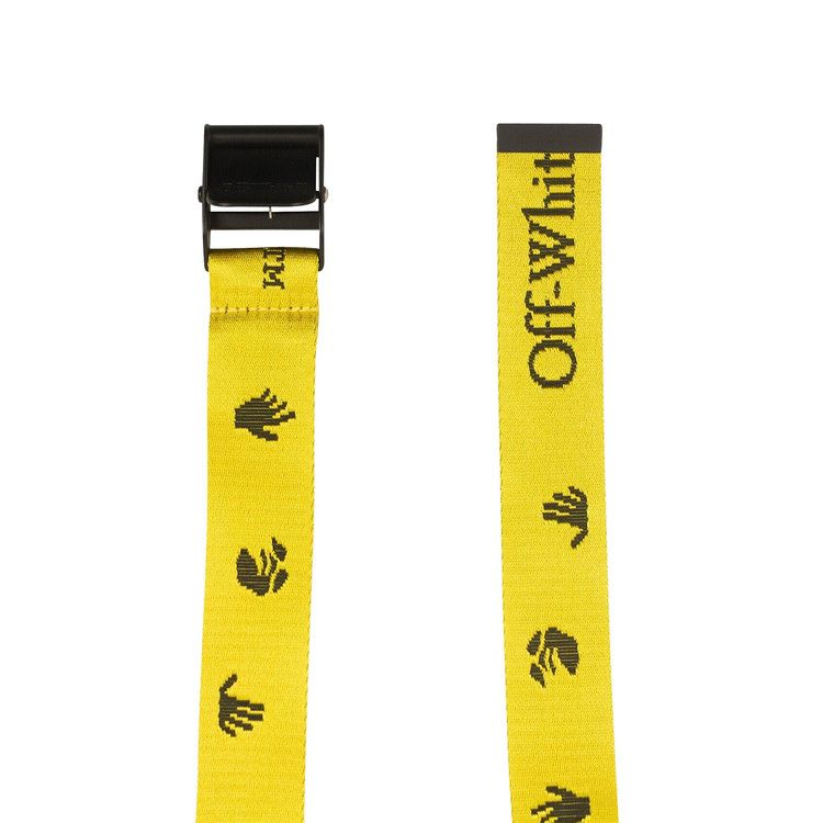 Off-White Classic Industrial Belt Yellow
