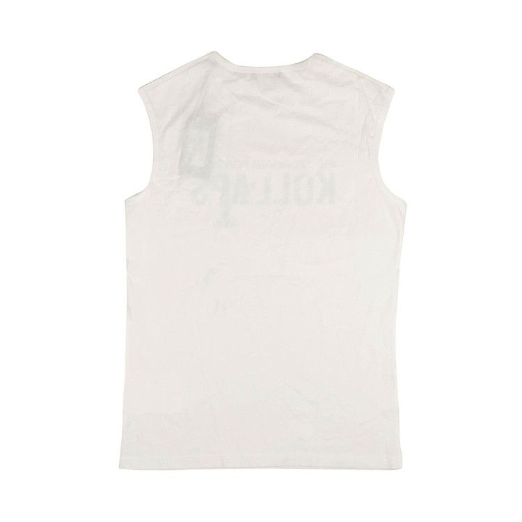 P*o様 【RAF SIMONS】Sleeveless top Solemn-X Buy Raf Simons Sleeveless Slim Fit Kollaps Print Tank Top 'White