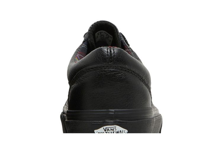 Vans Old Skool Leather Black Plaid