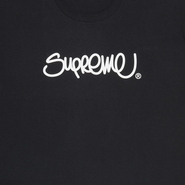 Supreme Handstyle Tee 'Black'