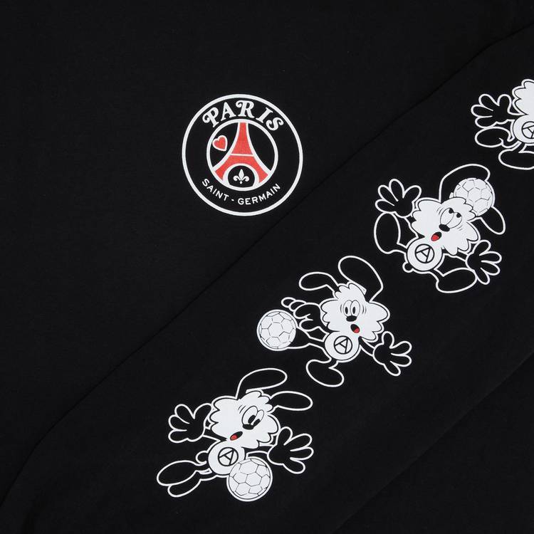Buy Paris Saint-Germain x VERDY Long Sleeve T-shirt 'Black' - PSG