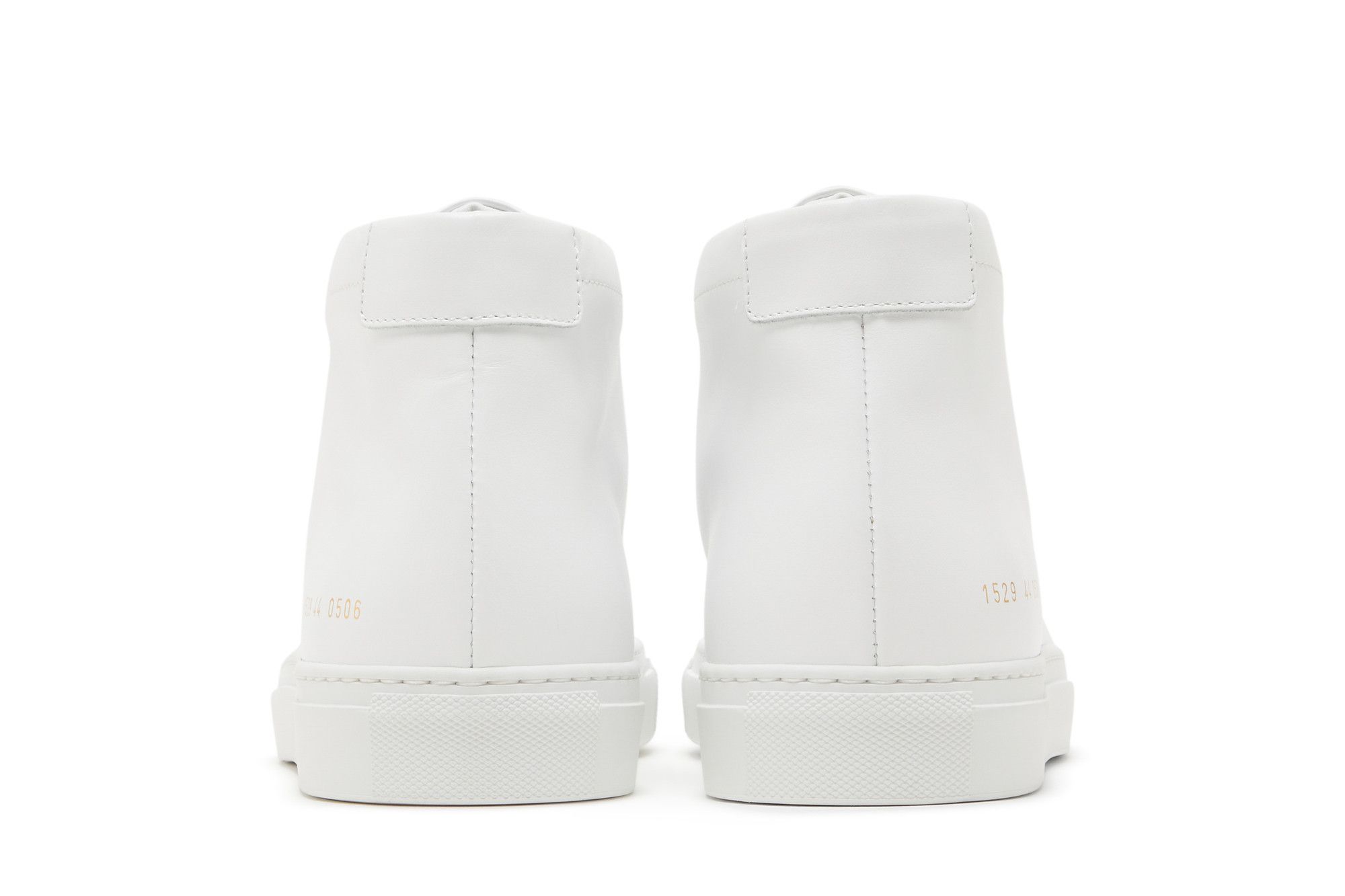 Pre-owned Common Projects Achilles Mid 'white'