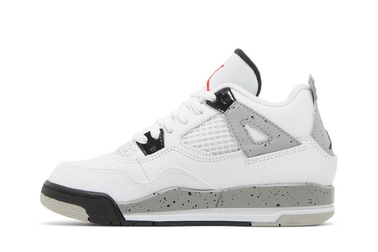 Nike air jordan deals 4 white cement