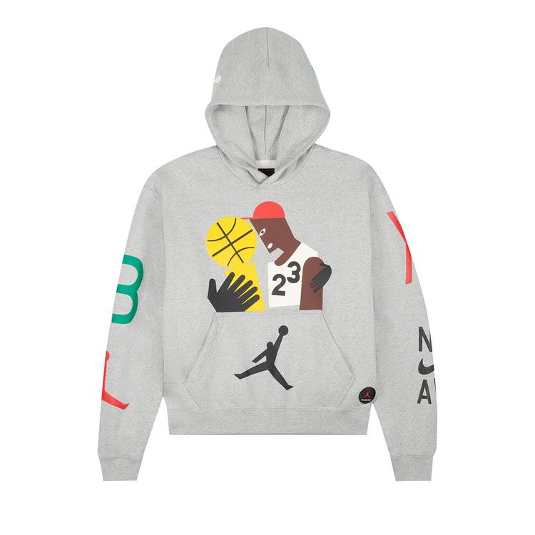 Air Jordan X Nina Chanel Abney Hoodie Dark Grey Heather