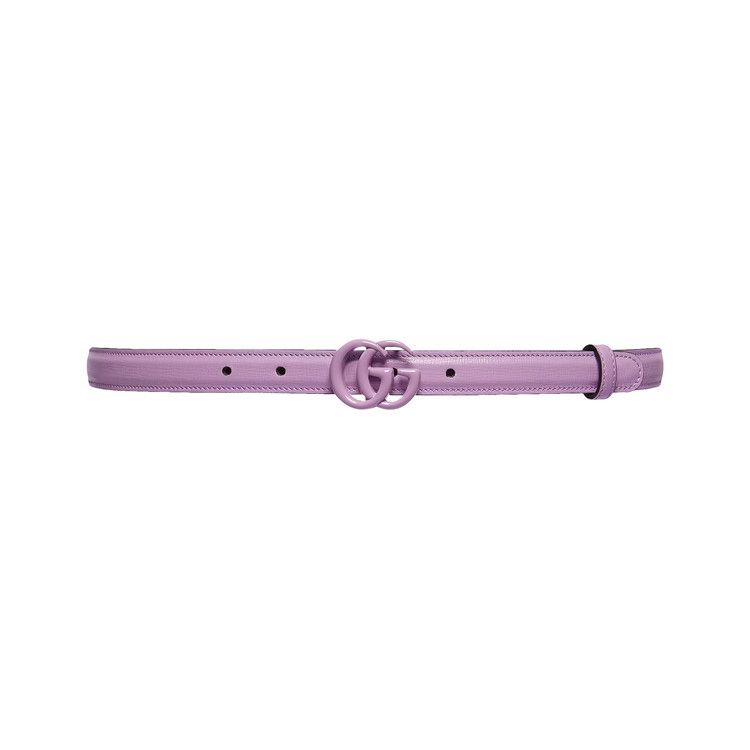 Buy Gucci GG Marmont Thin Belt 'Light Purple' - 409417 18YXV