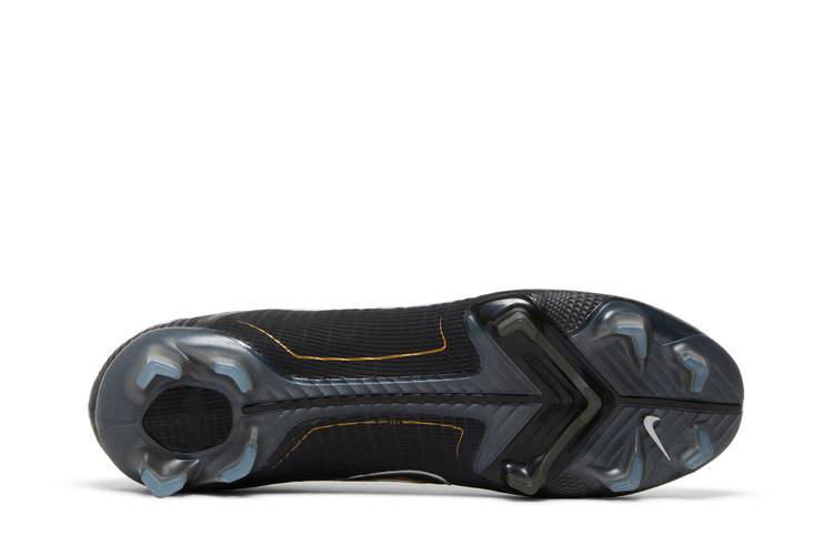 Sepatu Bola Nike Mercurial Vapor 14 Elite AG PRO Shadow Black Metallic Gold  Metallic Silver DJ2833