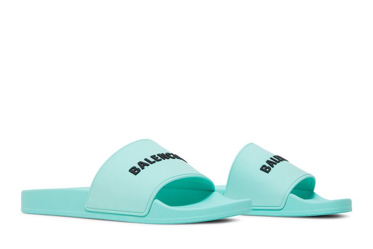 Balenciaga Pool Slides Mint