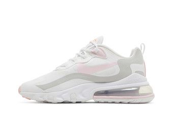 nike 270 react pink and white