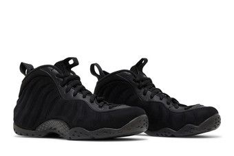 All black suede foamposites best sale