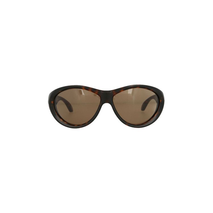 Balenciaga Aviator Style Bio Injection Rilsan Sunglasses Brown
