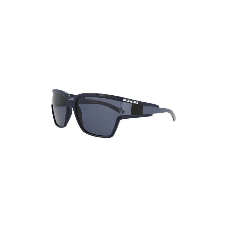 Balenciaga Square Frame Injection Sunglasses Blue