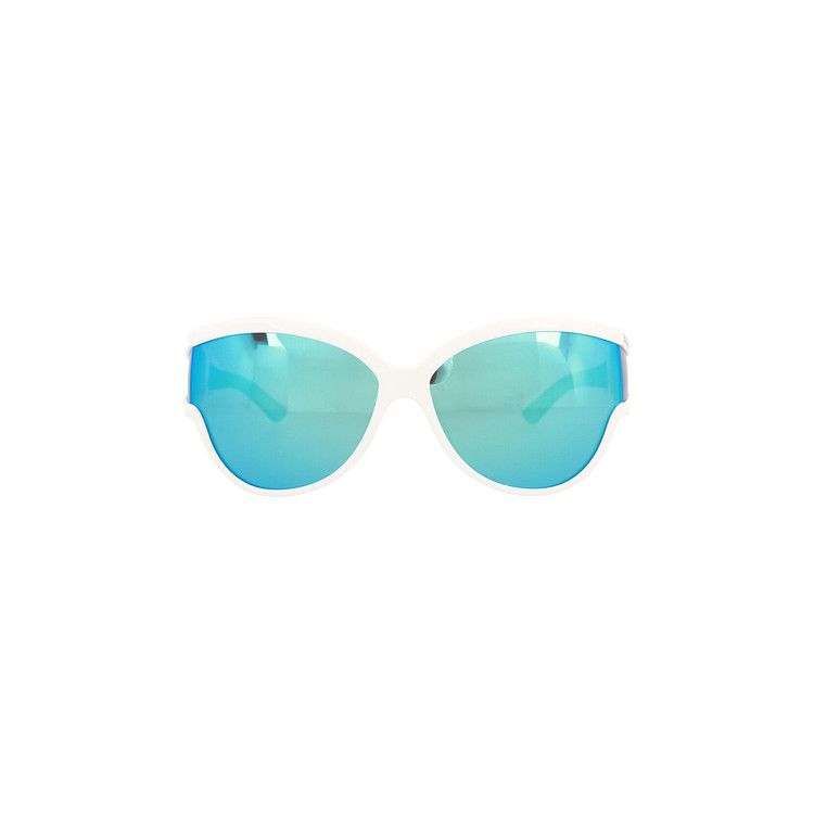 Balenciaga Round Frame Sunglasses White