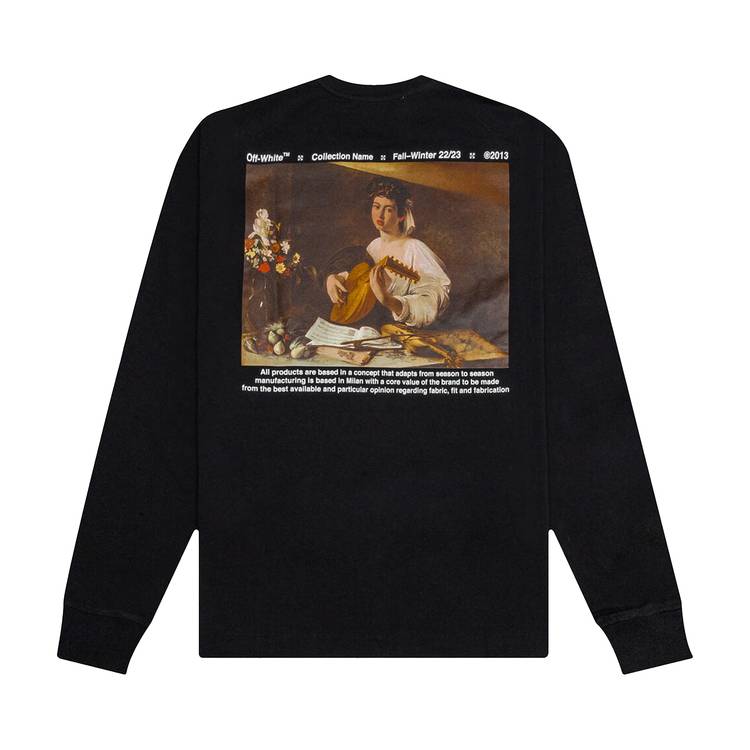 Buy Off-White Caravaggio Lute Skate Long-Sleeve Tee 'Black/White