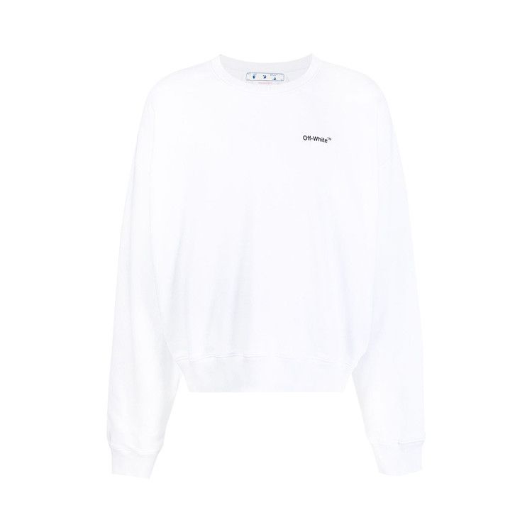 Off-White Caravaggio Arrow Over Crewneck 'white/Black'