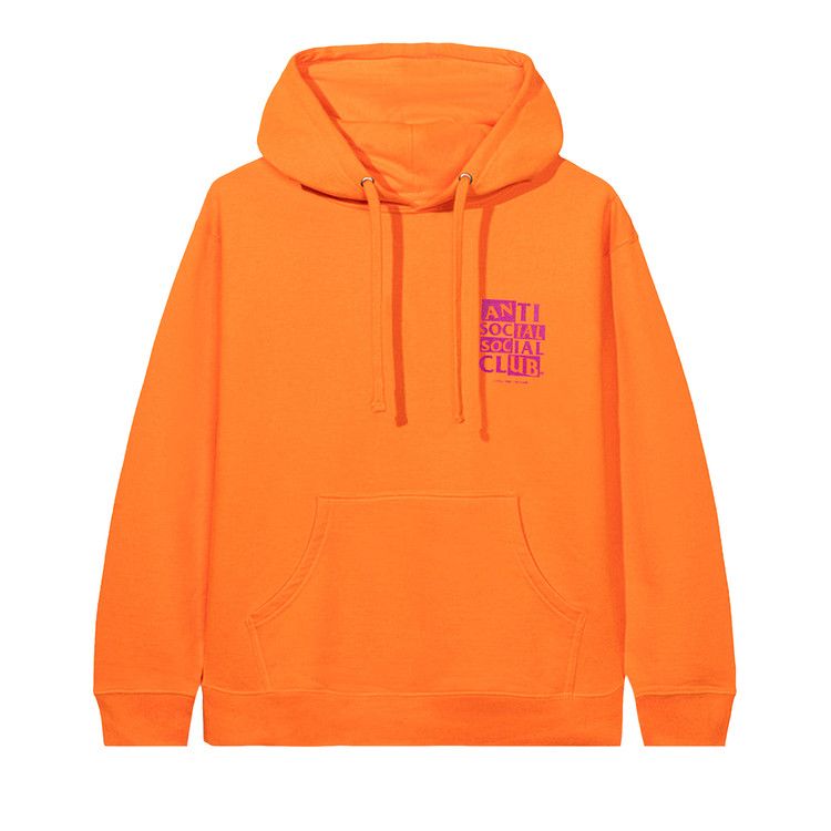 Buy Anti Social Social Club Muted Hoodie 'Orange' 0657