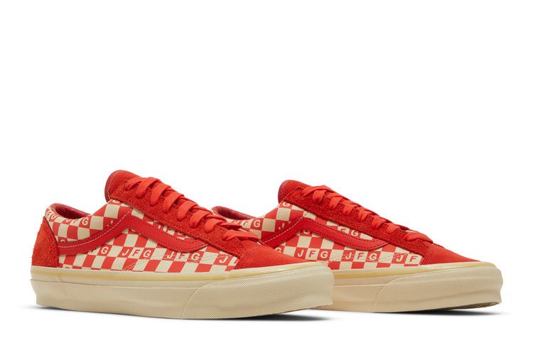 Joe Freshgoods X Vans OG Style 36 Lx Honeymoon Stage - Red