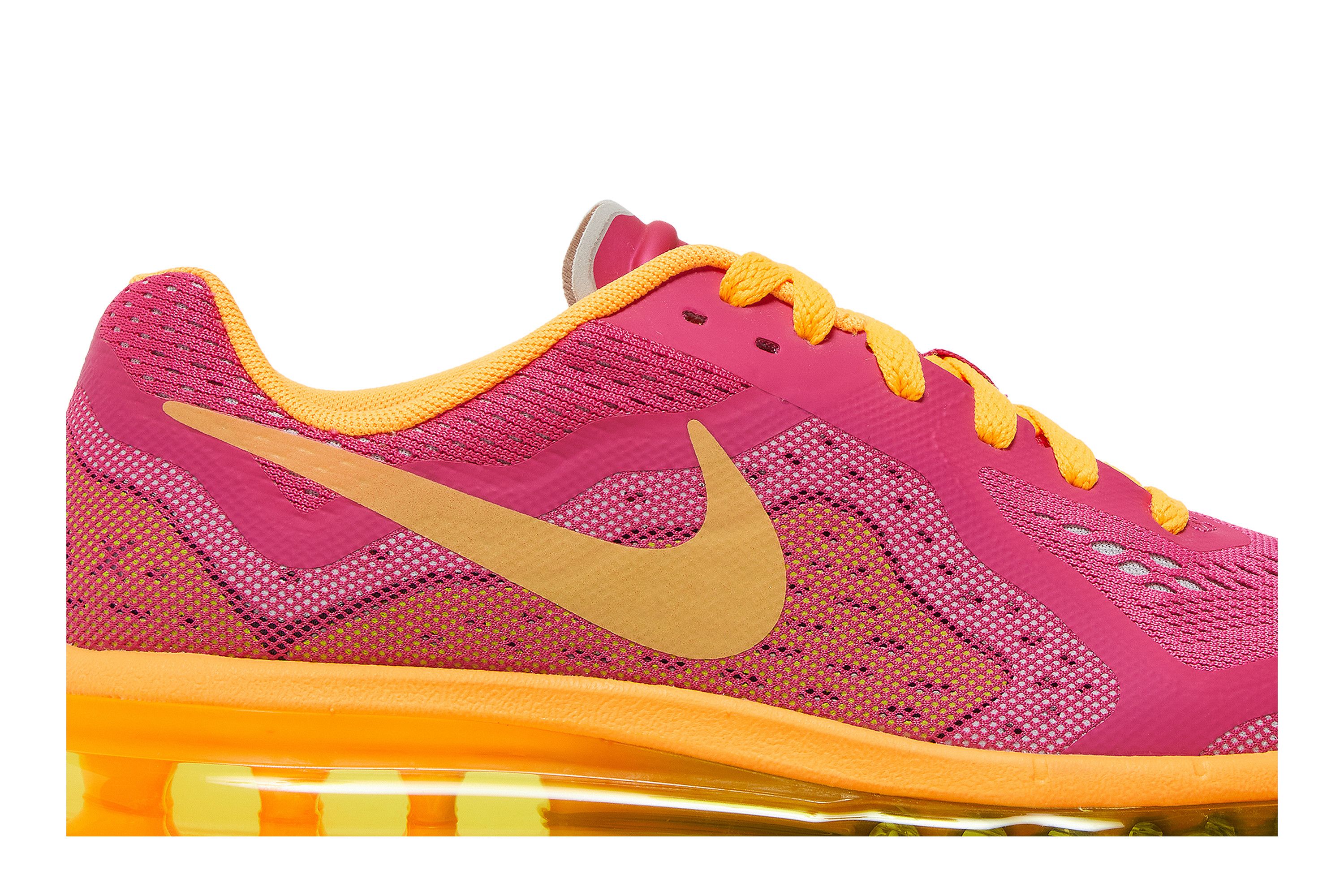 Pre-owned Nike Air Max 2014 Gs 'vivid Pink Atomic Mango'