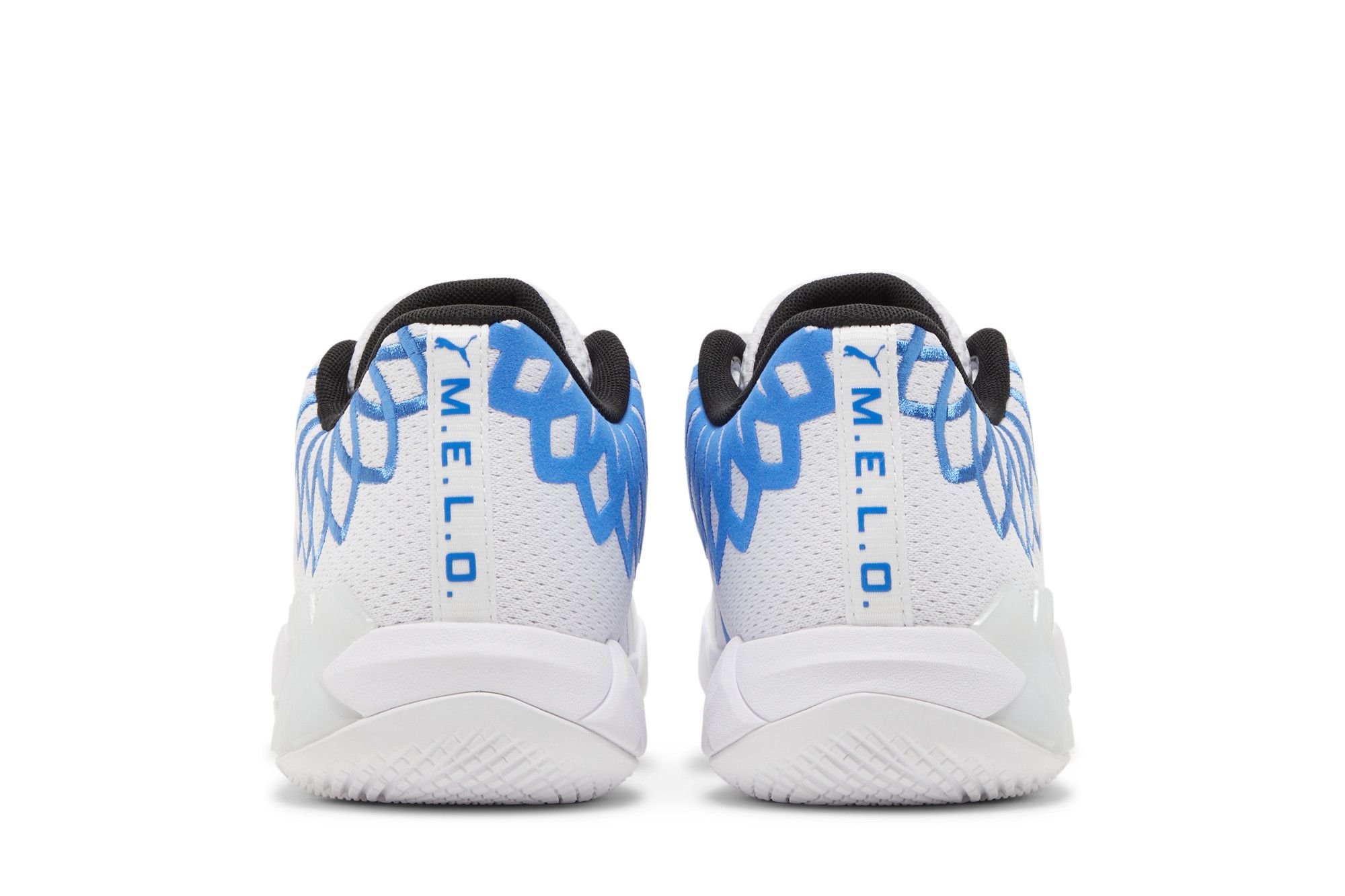Pre-owned Puma Mb.01 Lo Jr 'team Colors - White Bluemazing'
