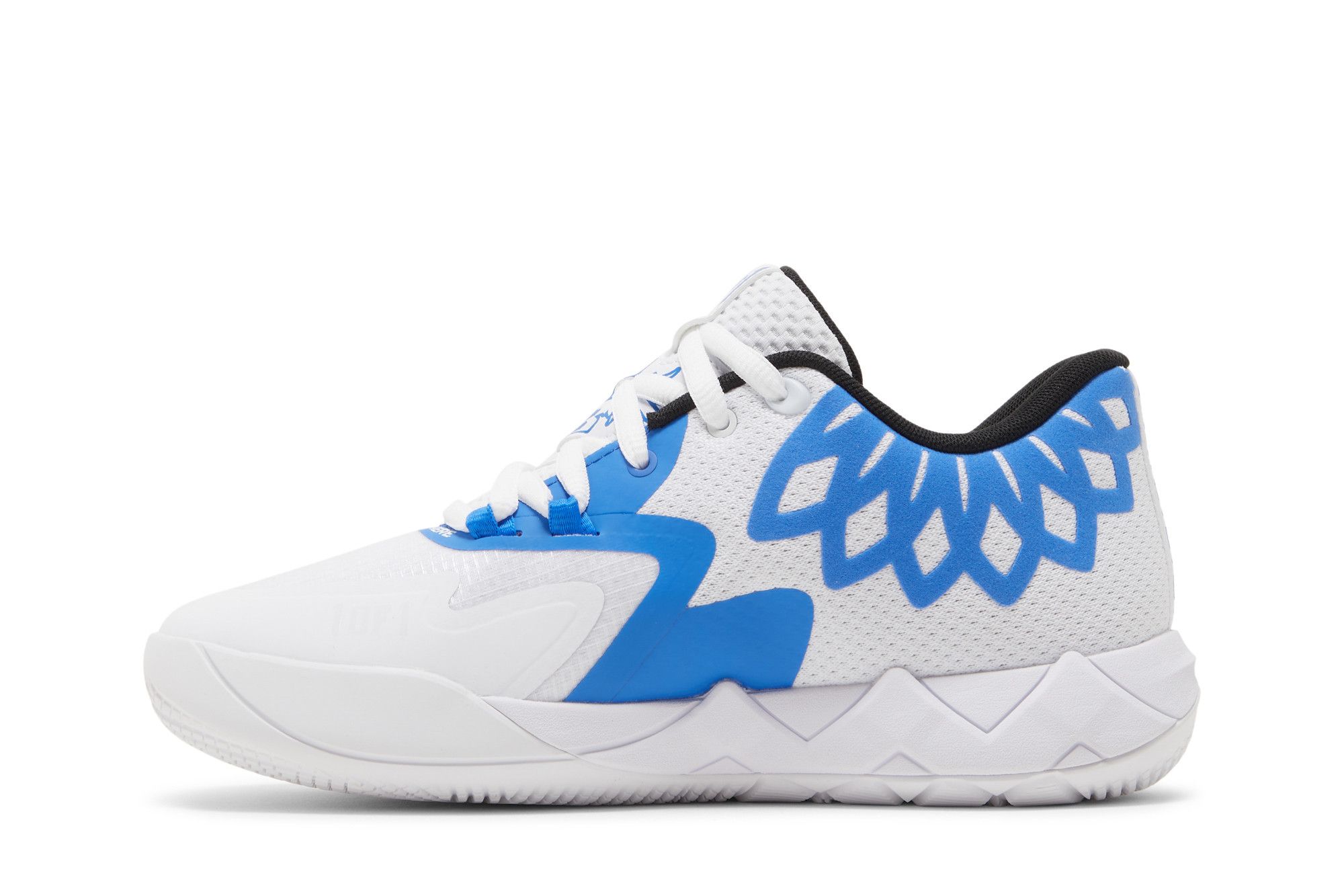 Pre-owned Puma Mb.01 Lo Jr 'team Colors - White Bluemazing'