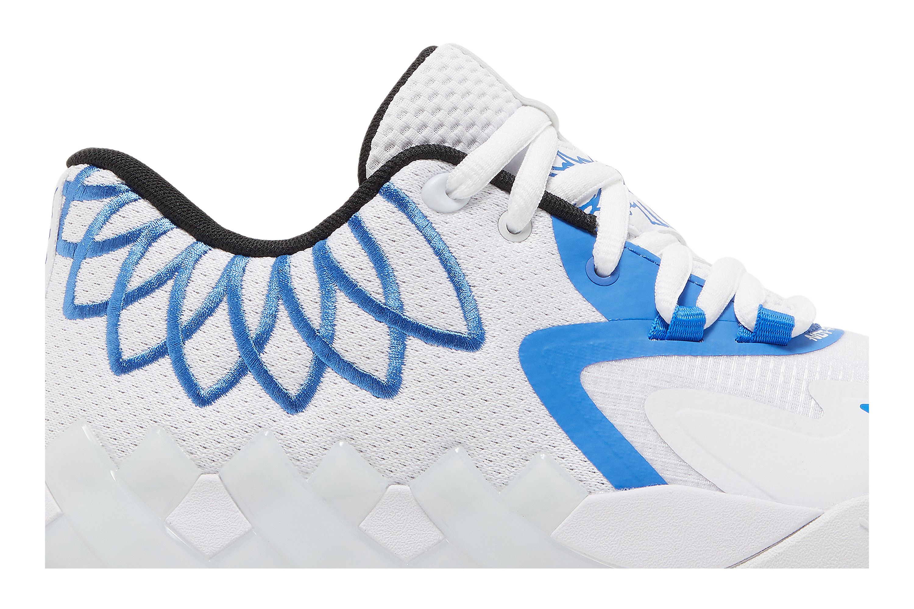 Pre-owned Puma Mb.01 Lo Jr 'team Colors - White Bluemazing'