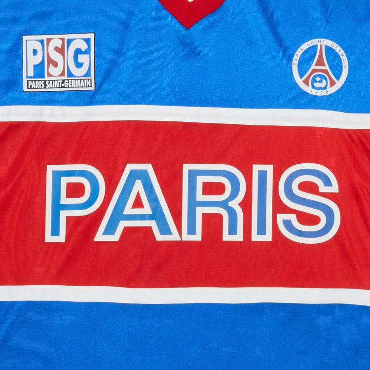 Paris Saint-Germain Core Cool Baseball Jersey - Blue/Red - Men's