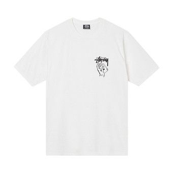 Buy Stussy Shuffle Pigment Dyed Tee 'Natural' - 1904892 NATU