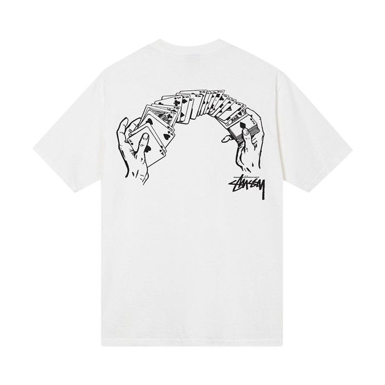 Buy Stussy Shuffle Pigment Dyed Tee 'Natural' - 1904892 NATU | GOAT