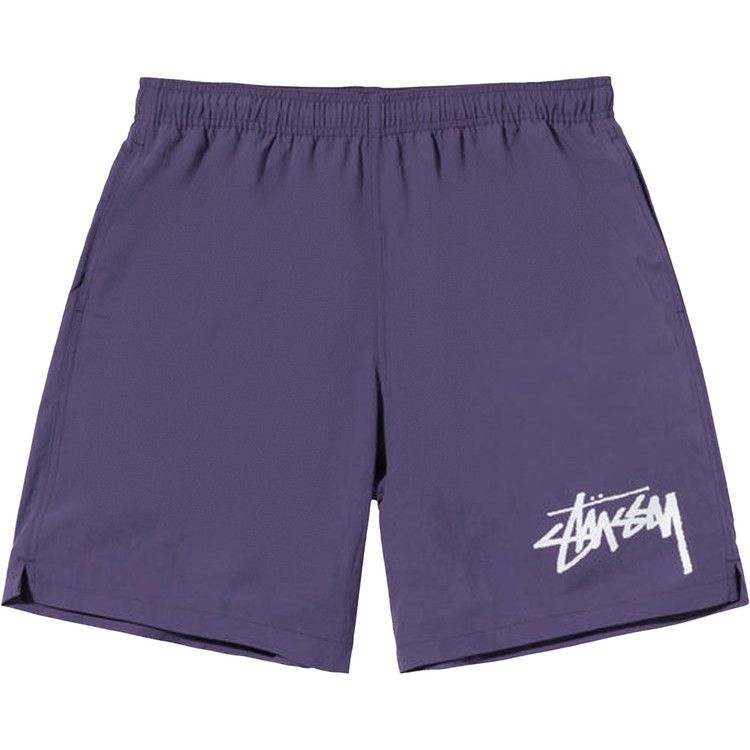 Buy Stussy Big Stock Water Short 'Purple' - 113142 PURP | GOAT