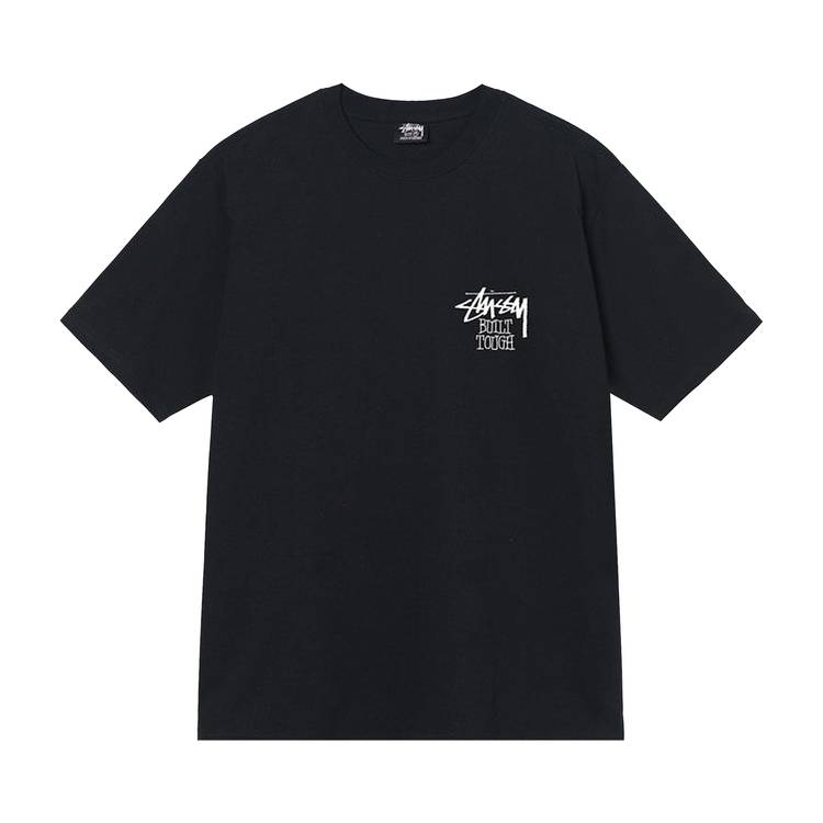 Buy Stussy Built Tough Tee 'Black' - 1904893 BLAC | GOAT