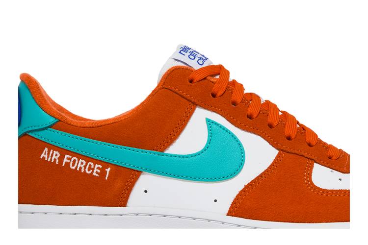 Air Force 1 '07 LV8 'Athletic Club - Rush Orange Washed Teal' | GOAT