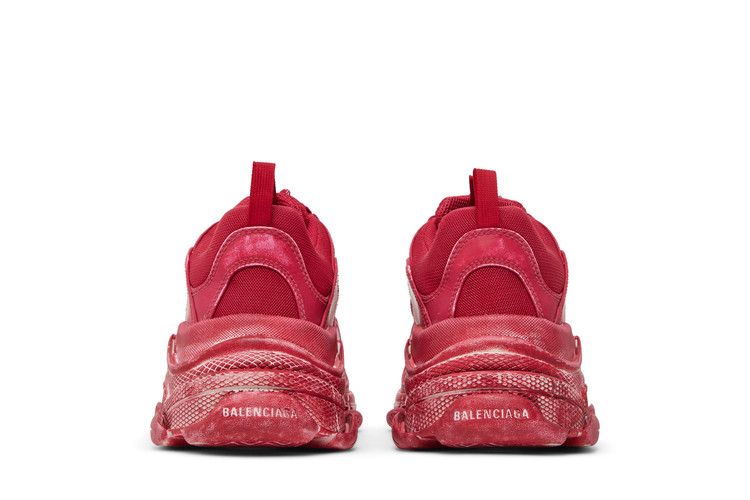 Balenciaga Triple S Sneaker Dark Red