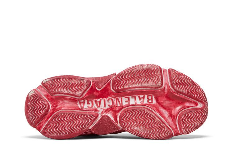 Balenciaga Triple S Sneaker Dark Red