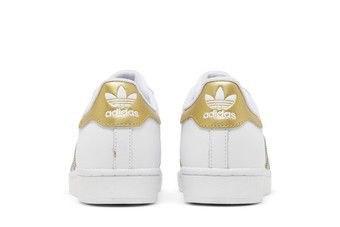 adidas gazelle silver green womens adidas Originals Women Superstar Bold White FV3334, 8.5 main image 1