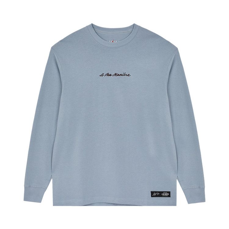Air Jordan X A Ma ManiéRe Long-Sleeve T-Shirt Obsidian