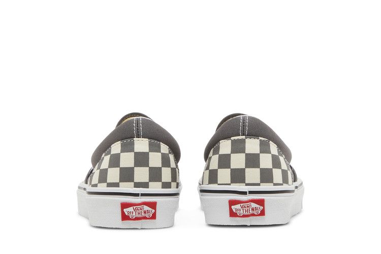 Vans Classic Slip-On Pewter Checkerboard