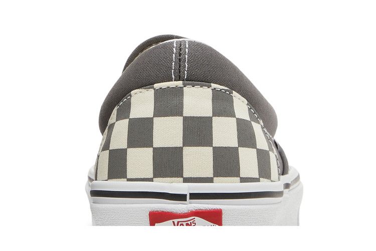 Vans Classic Slip-On Pewter Checkerboard