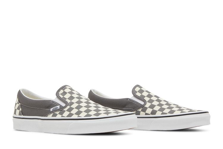 Vans Classic Slip-On Pewter Checkerboard