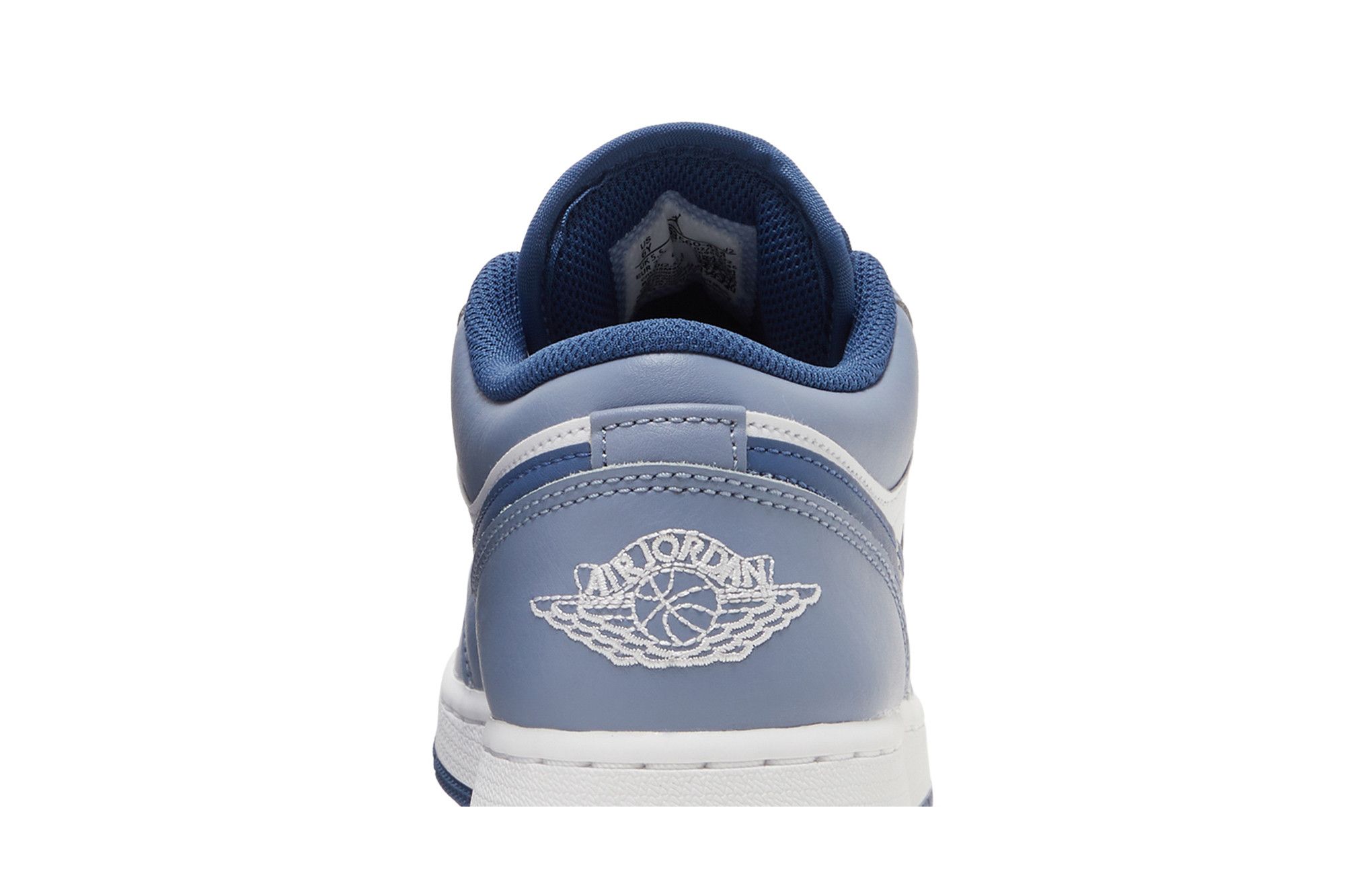 Pre-owned Air Jordan 1 Low Gs 'ashen Slate' In White