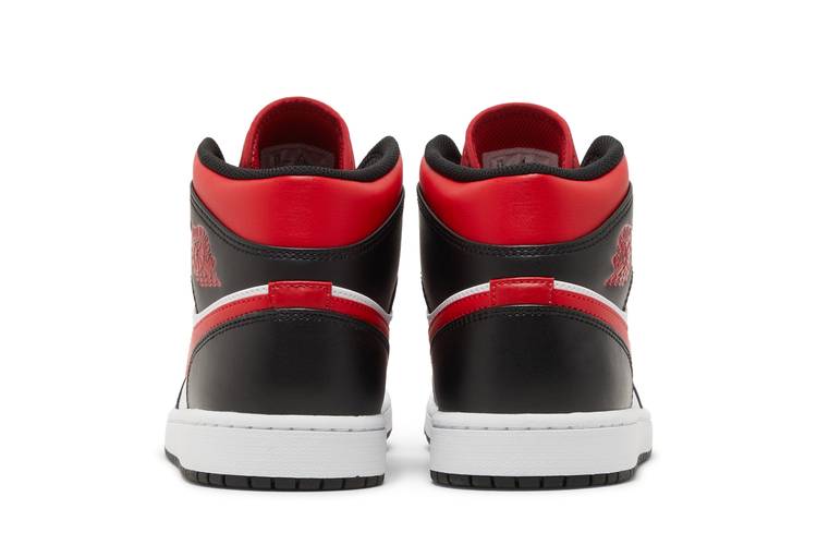 Buy Air Jordan 1 Mid 'Bred Toe' - 554724 079 | GOAT