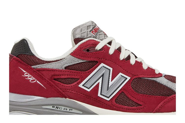 New Balance 990v3 MiUSA Teddy Santis Scarlet — foto 3