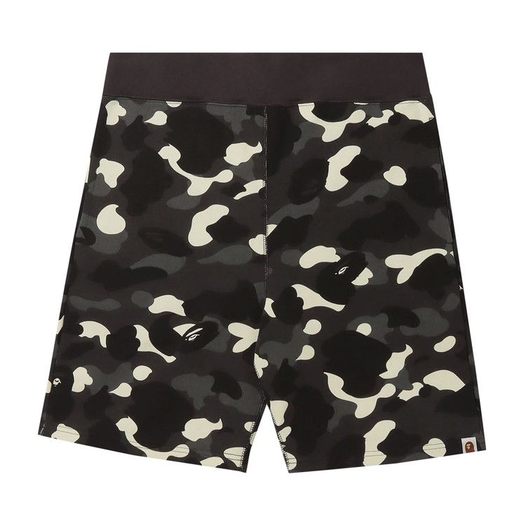 Buy BAPE Online Exclusive City Camo Sweat Shorts 'Black' - 1H75