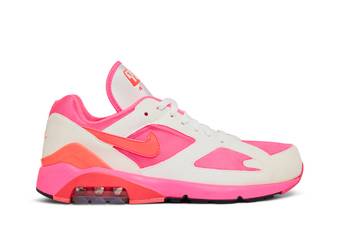 Buy Comme des x Air Max 180 'White Pink' - AO4641 600 - Pink |
