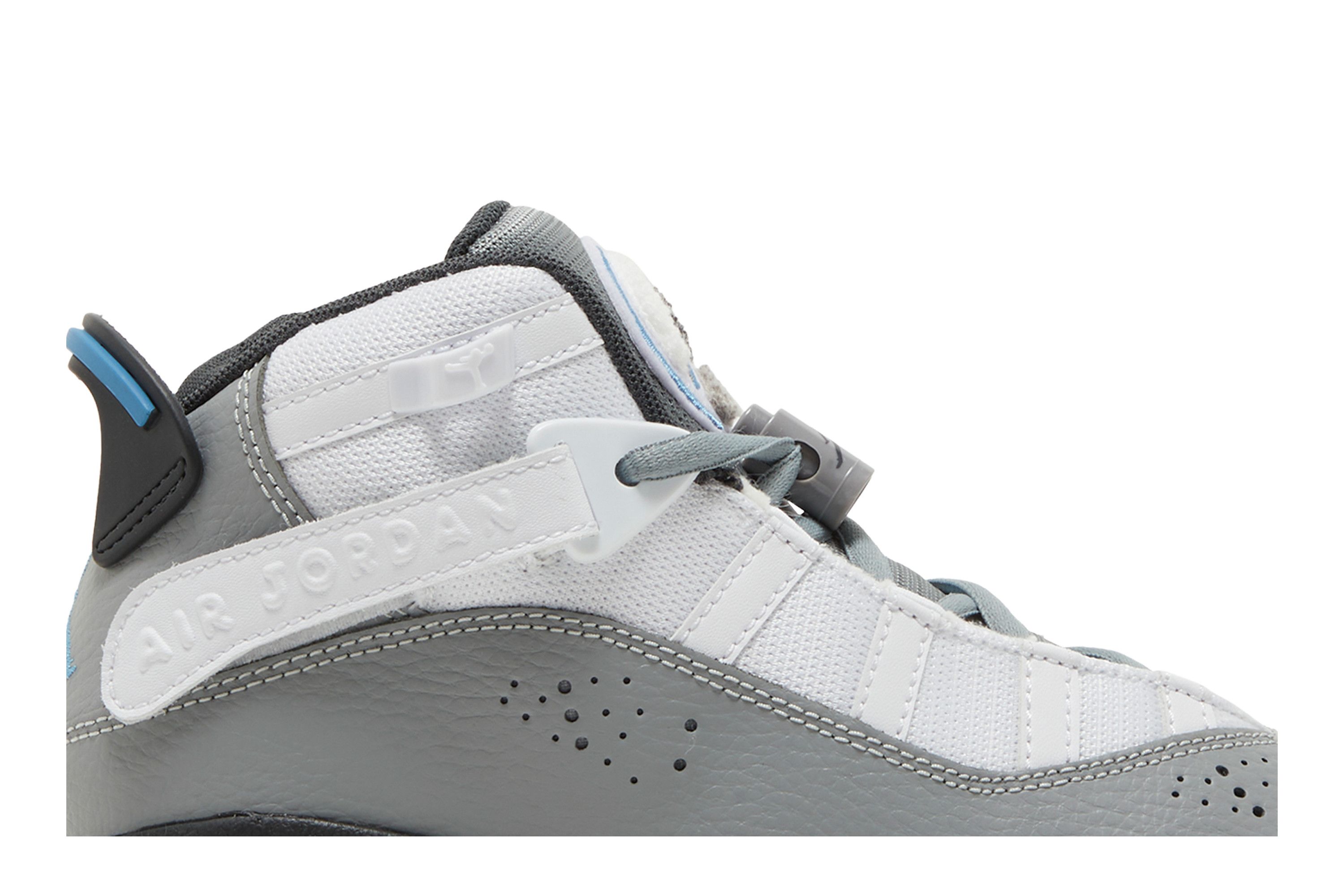 Pre-owned Air Jordan Jordan 6 Rings Gs 'white Particle Grey'